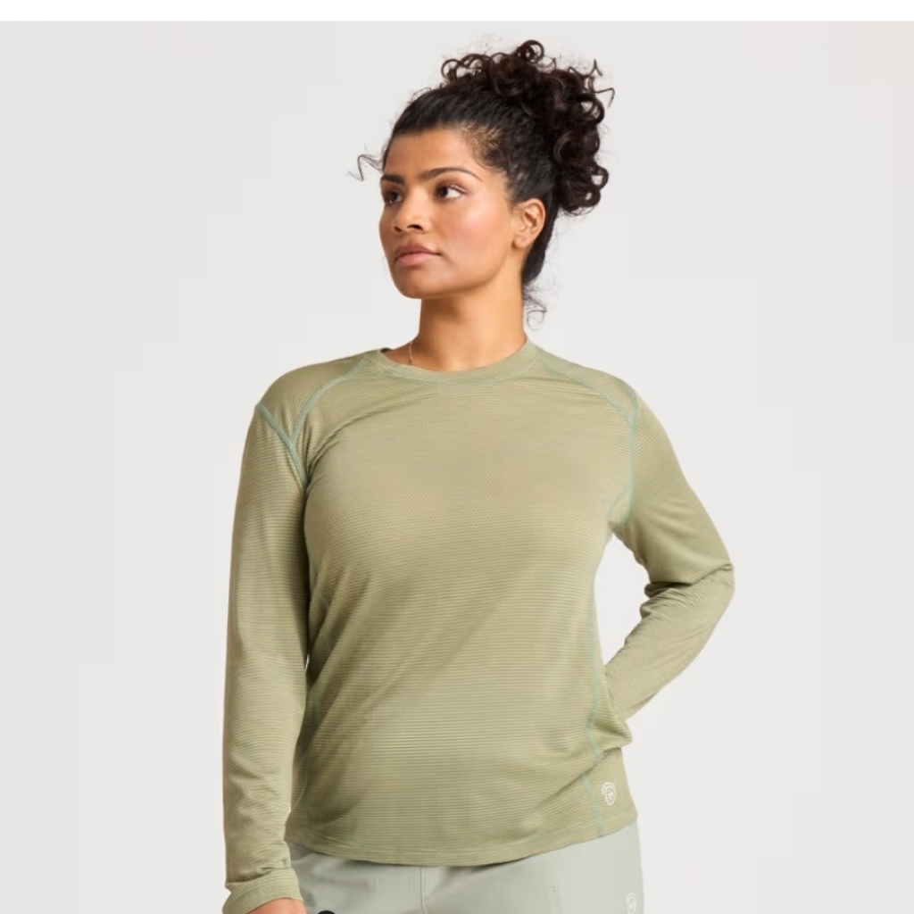 Allbirds Xl Women's Natural Run Long Sleeve Top